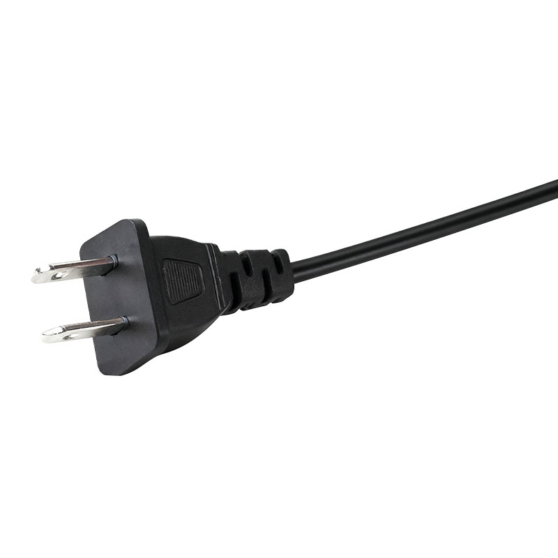 Kabel Listrik Bulat 2 Pin Steker Datar 2 Pin Standar Amerika