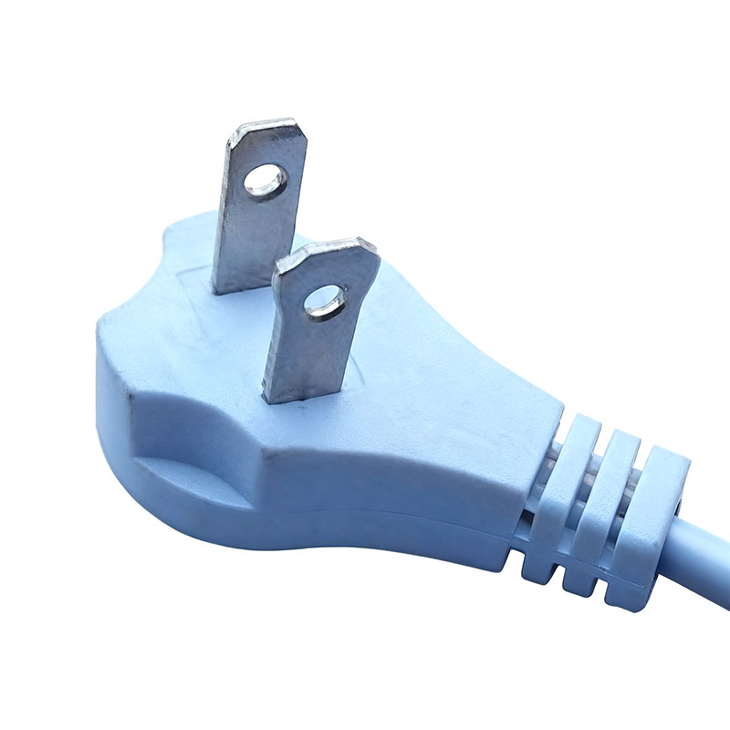 Kabel Listrik Bulat 2 Pin Steker Datar 2 Pin Standar Amerika