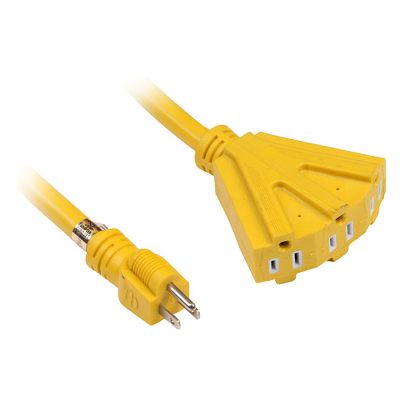 Kabel Ekstensi Steker AS Tugas Berat dengan 3 Outlet FP-674,FP-678