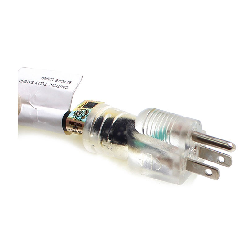 Kabel Ekstensi Konektor Transparan Multi-Outlet Tugas Berat FP-676,FP-682