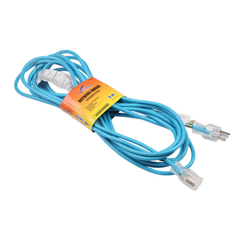 Kabel Ekstensi Konektor Transparan Multi-Outlet Tugas Berat FP-676,FP-682