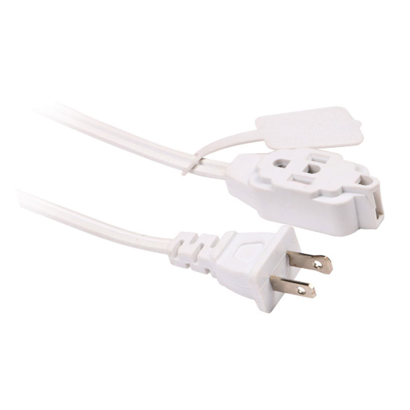 Kabel Ekstensi Rumah Tangga Spt Standar Amerika 12V dengan Steker Dua Cabang dan Multi-Outlet FP-690,FP-691,FP-692,FP-693,FP-688,FP-689