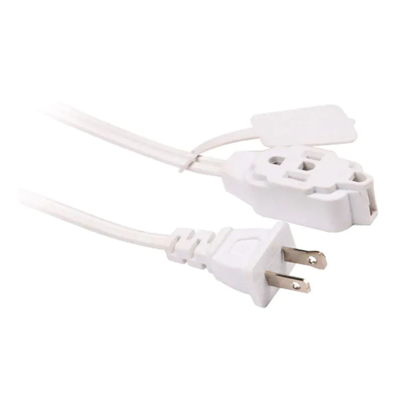 Kabel Ekstensi Rumah Tangga Spt Standar Amerika 12V dengan Steker Dua Cabang dan Multi-Outlet FP-690,FP-691,FP-692,FP-693,FP-688,FP-689