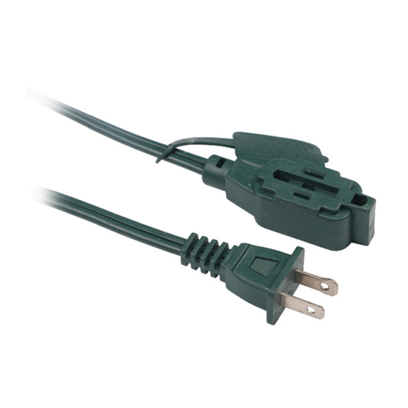 Kabel Ekstensi Rumah Tangga Spt Standar Amerika 12V dengan Steker Dua Cabang dan Multi-Outlet FP-690,FP-691,FP-692,FP-693,FP-688,FP-689