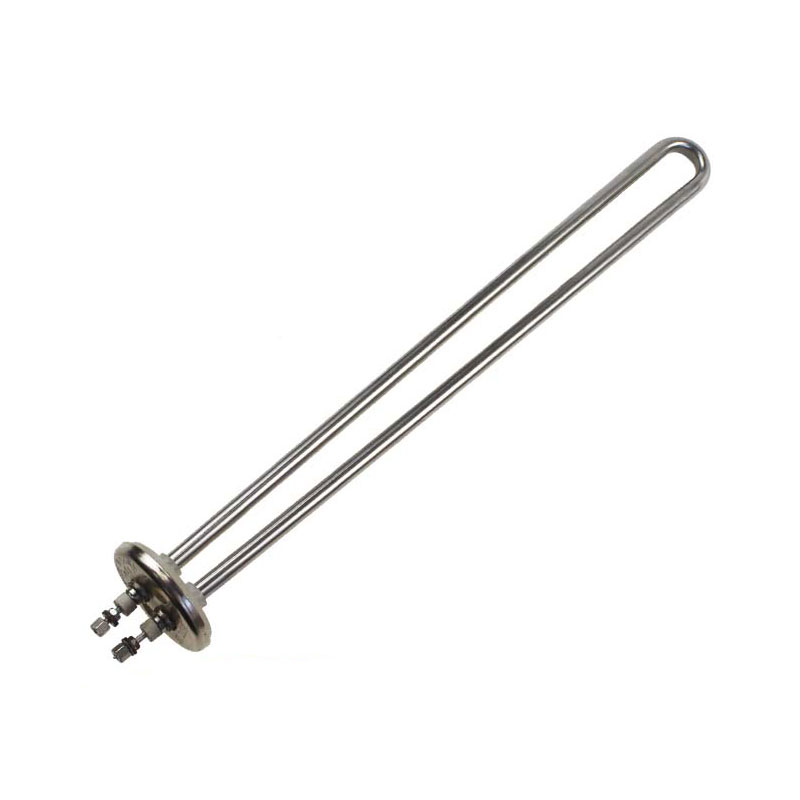 FP-402 Israel SUS304 Stainless Steel U - Elemen Pemanas Flange Berbentuk untuk Pemanas Air