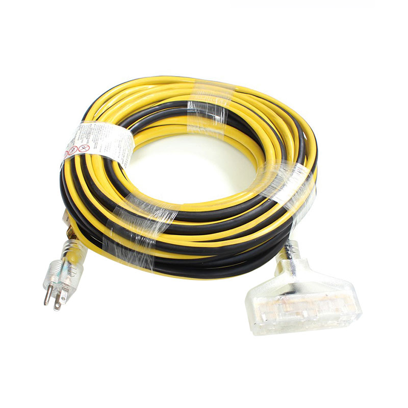 Kabel Ekstensi Konektor Transparan Multi-Outlet Tugas Berat FP-676,FP-682